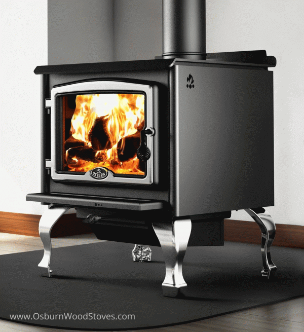 Osburn 2300 Wood Fire Nickel Trim