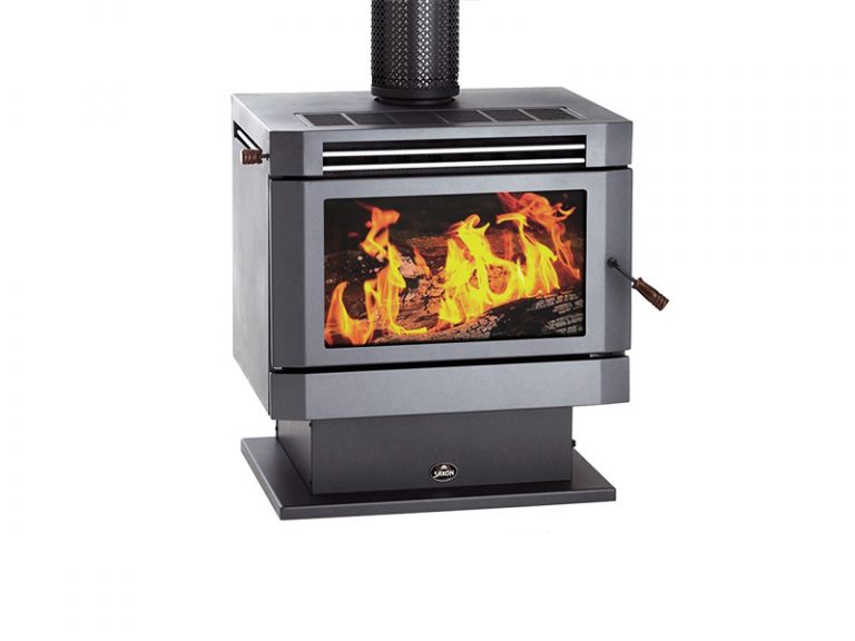 Saxon Mahogany Freestanding Premium Fireplaces & Heaters Flues and