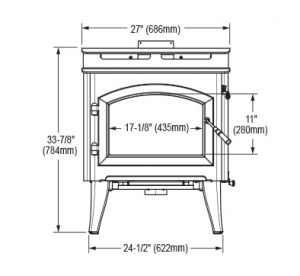 Quadra Fire 5700 Step Top