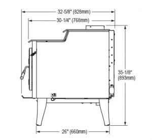 Quadra Fire 5700 Step Top