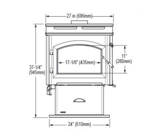 Quadra Fire 5700 Step Top