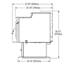 Quadra Fire 5700 Step Top