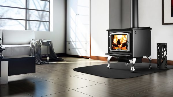 Osburn 2300 Wood Fire Nickel Trim